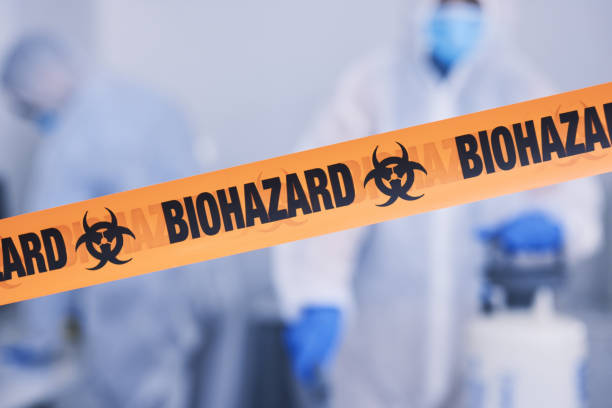 Professional Blood Cleanup technician working in Menno, SD